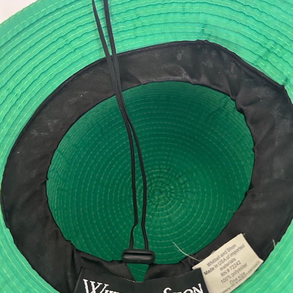 Green w/Bow, Whittall & Shon Sequin Hat Mardi Gras, St. Patrick's, Parades - Picture 5 of 10